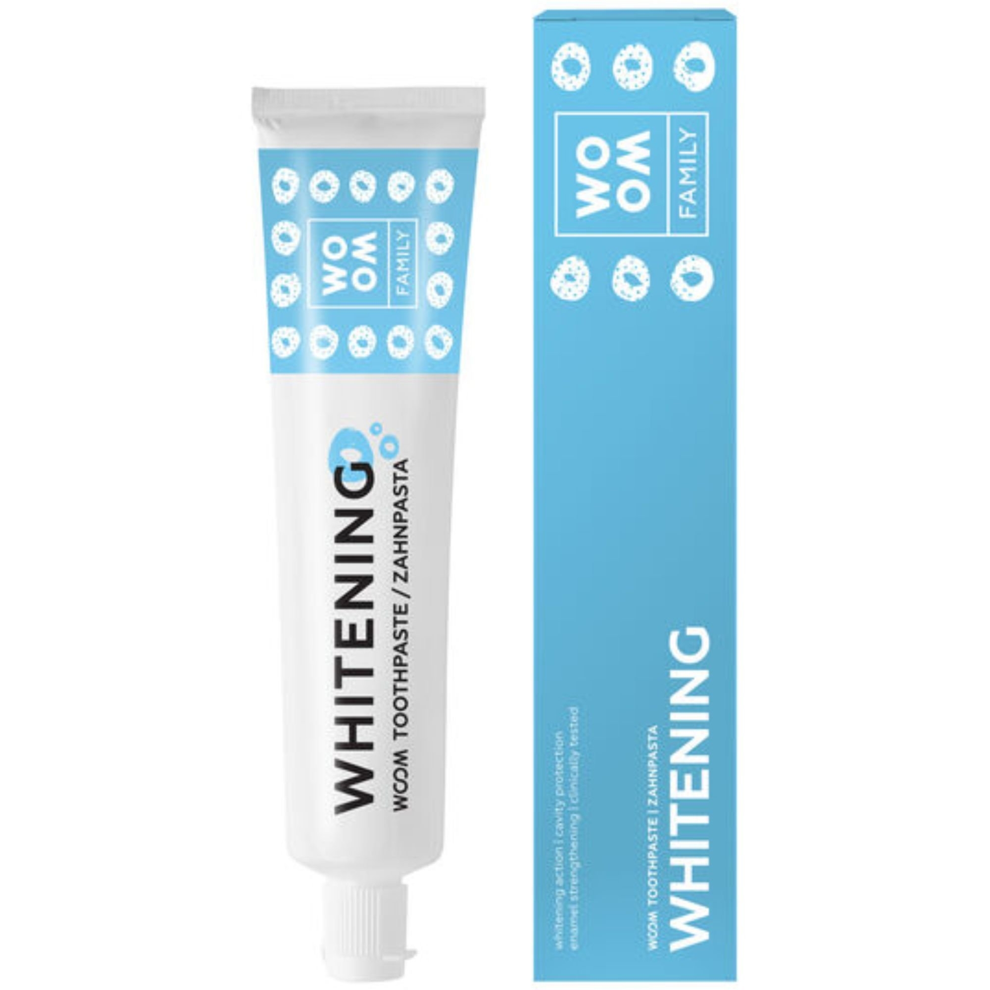 Woom Family wybielająca pasta do zębów 75 ml