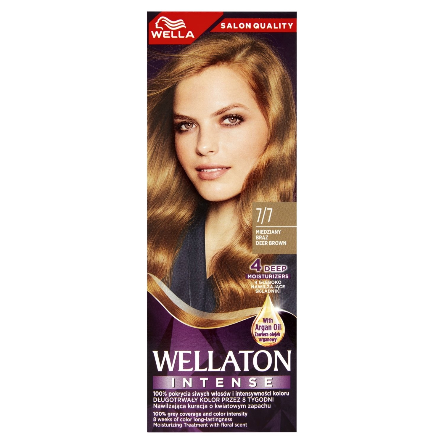 Wellaton Intense Farba do włosów 7/7 Miedziany Brąz