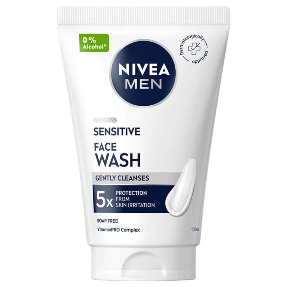 Nivea Men Sensitive żel do mycia twarzy 100 ml
