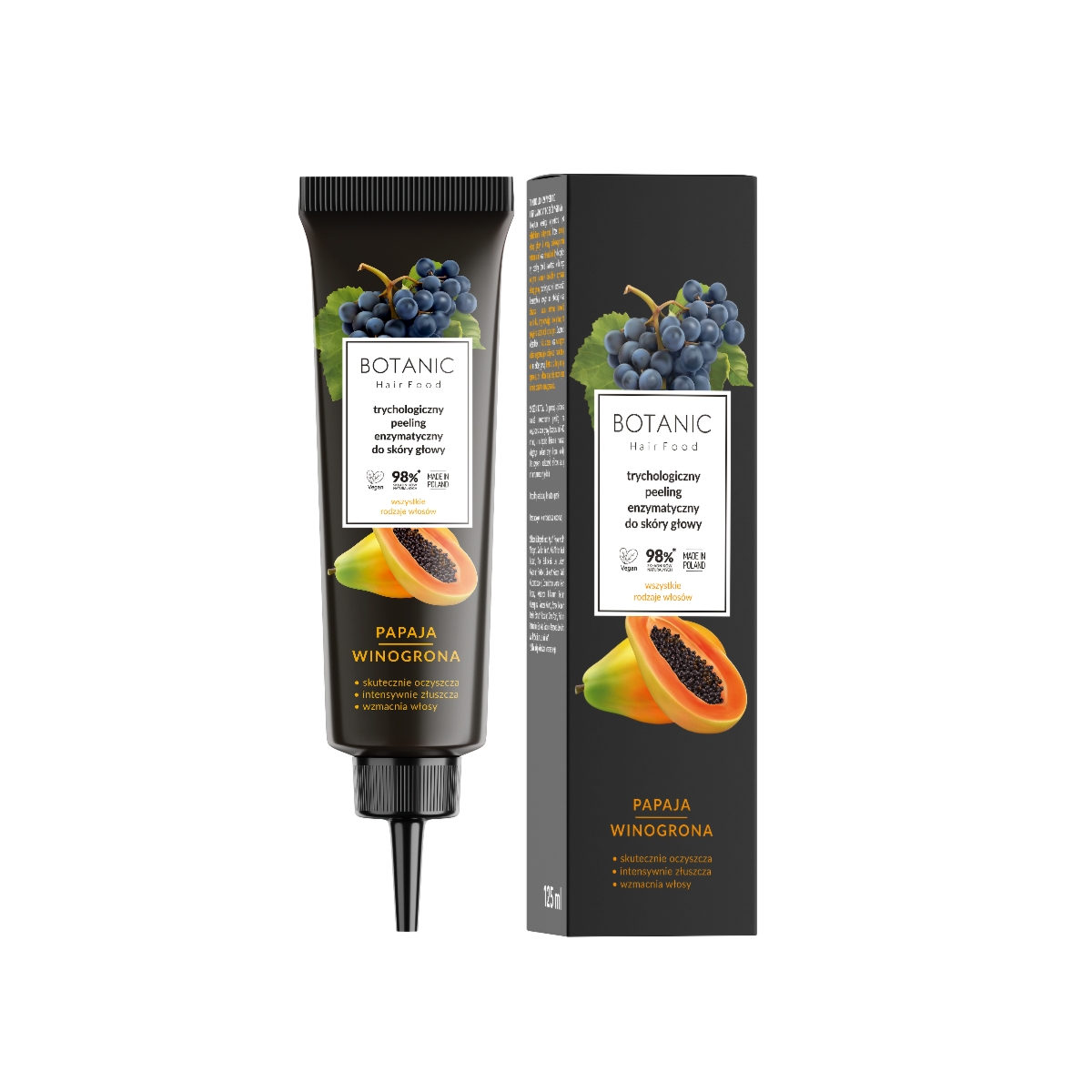 BOTANIC trychologiczny peelingu do skóry głowy 125ML