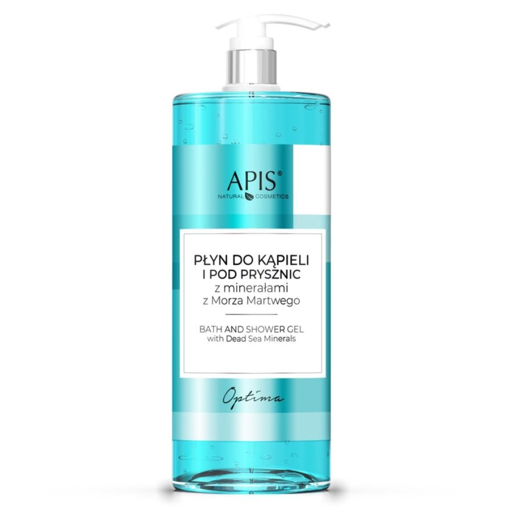 Apis Optima płyn do kąpieli i pod prysznic z minerałami z Morza Martwego 300 ml