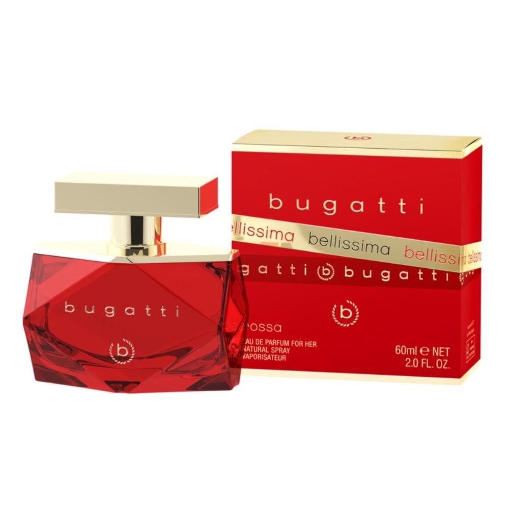 Bugatti Bellissima Rossa woda perfumowana damska 60 ml