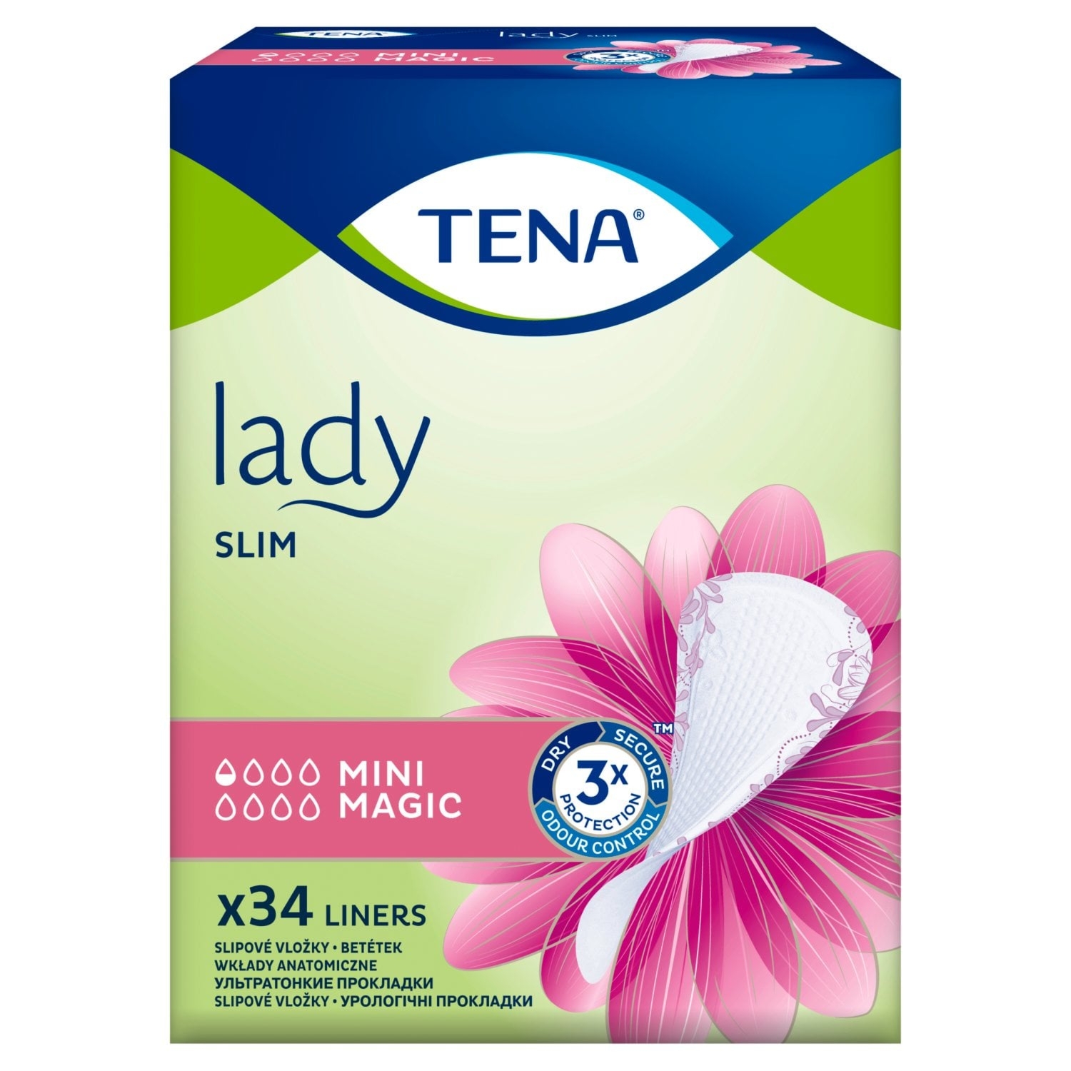 Tena Lady wkładki MINI MAGIC 34szt