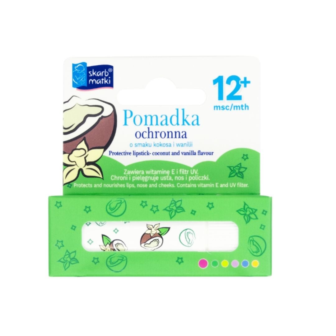 Skarb Matki pomadka ochronna Kokos i Wanilia 6,5g
