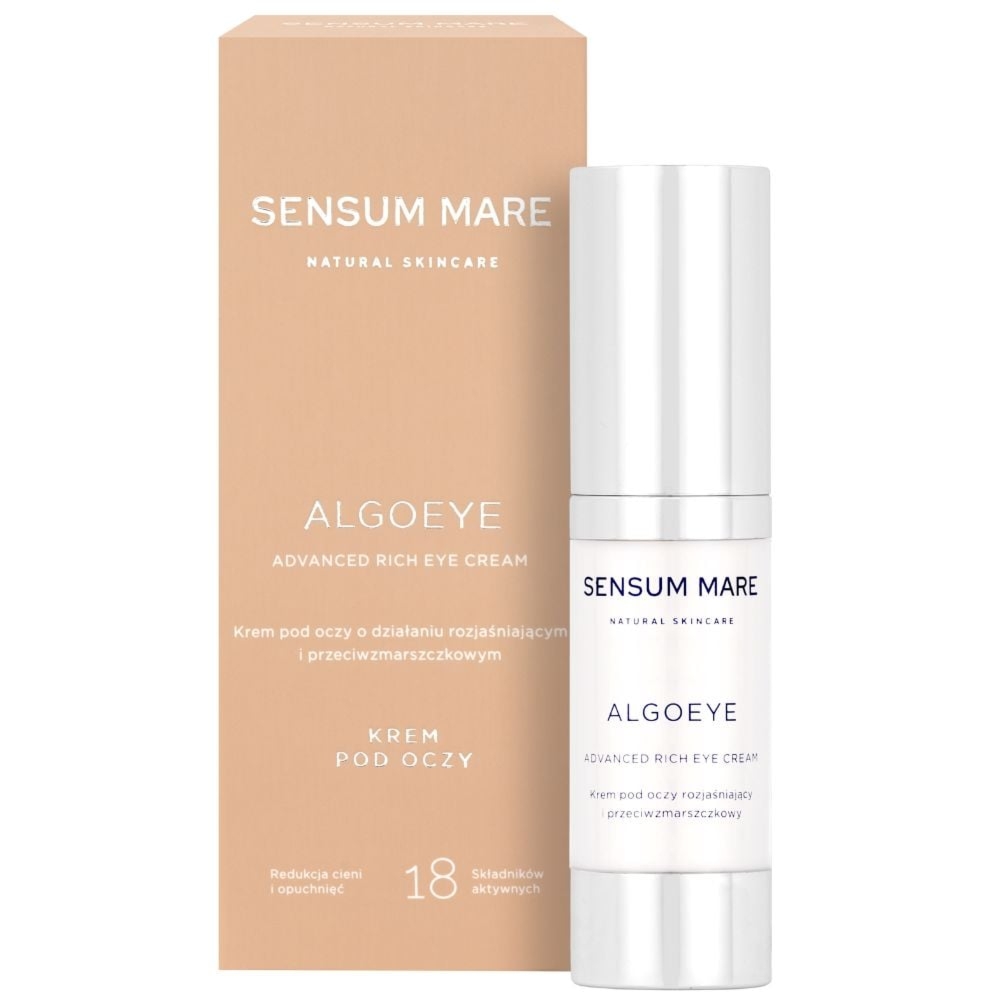 ALGOEYE Advanced And Rich Eye Cream Zaawansowany i bogaty krem pod oczy o działaniu przeciwzmarszczkowym 15 ml