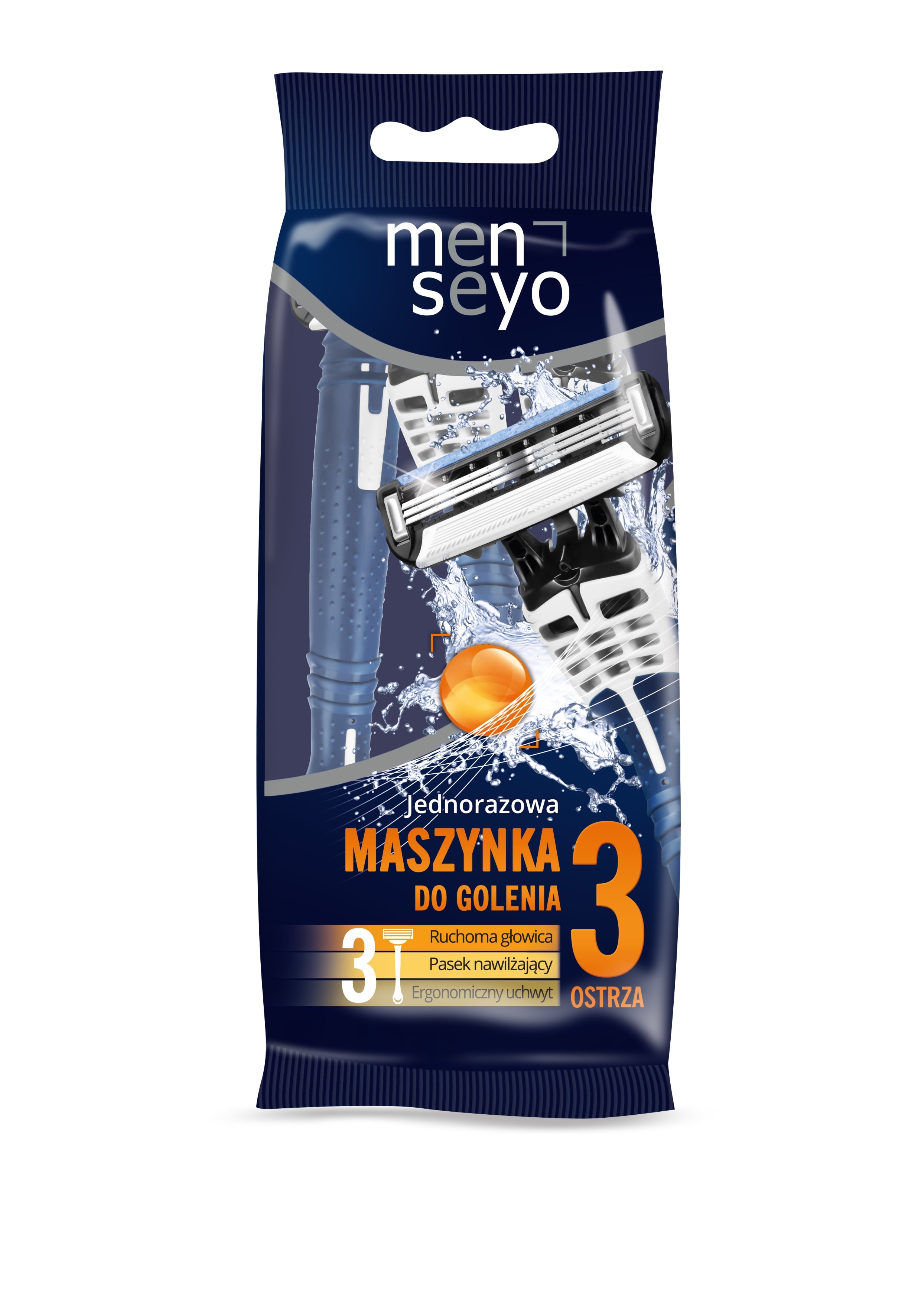 Seyo Men Jednorazowe Maszynki 3 Os/3Szt.