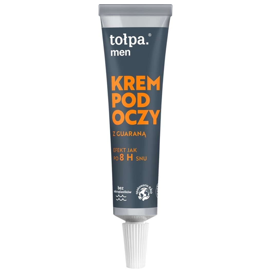 TOŁPA MEN Krem pod oczy z guaraną, efekt 8h snu, 10 ml
