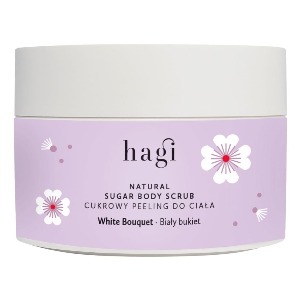 Hagi Biały Bukiet cukrowy peeling do ciała 200 g