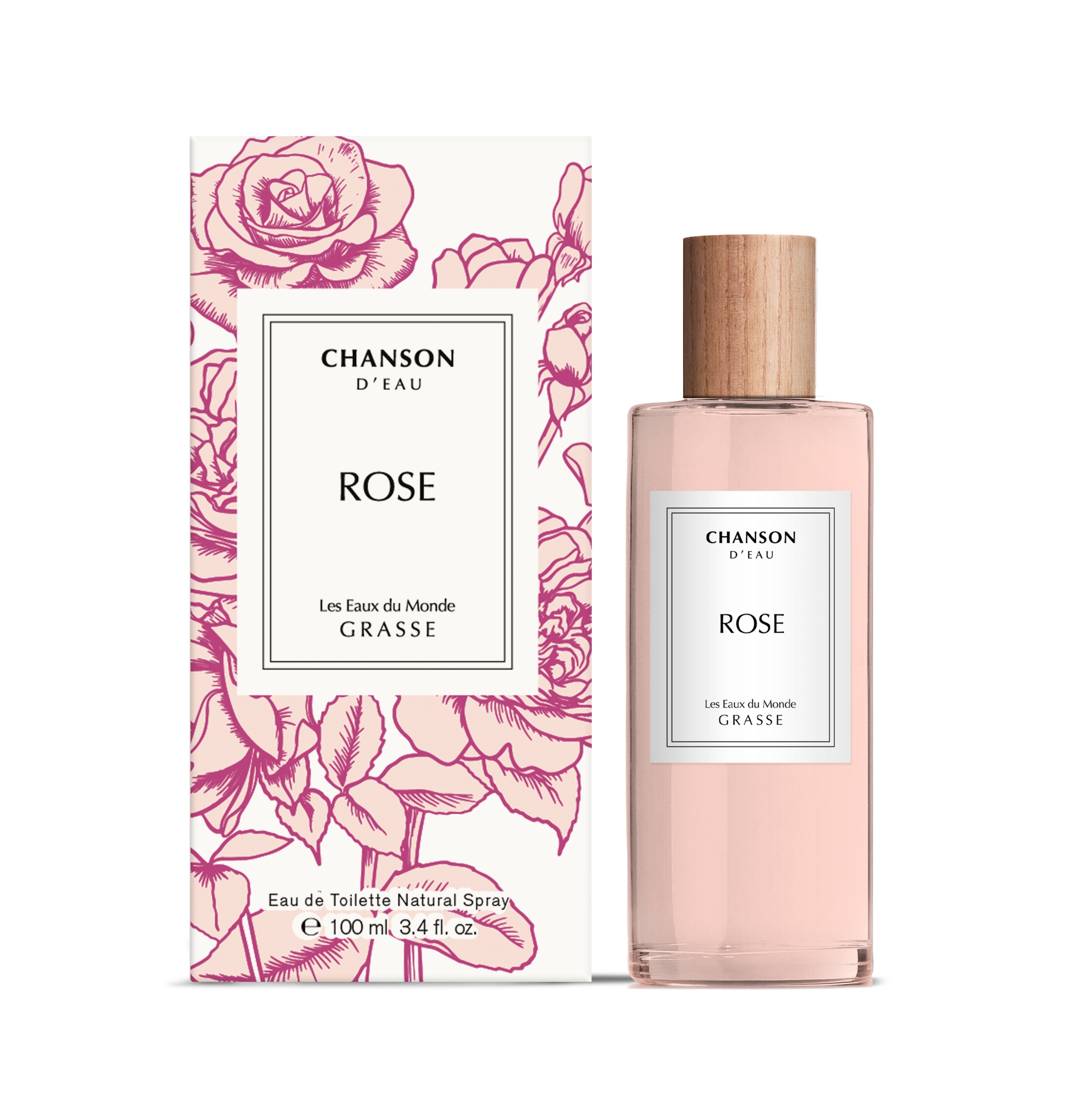 CHANSON ROSE FROM GRASSE EDT woda toaletowa dla kobiet 100ML