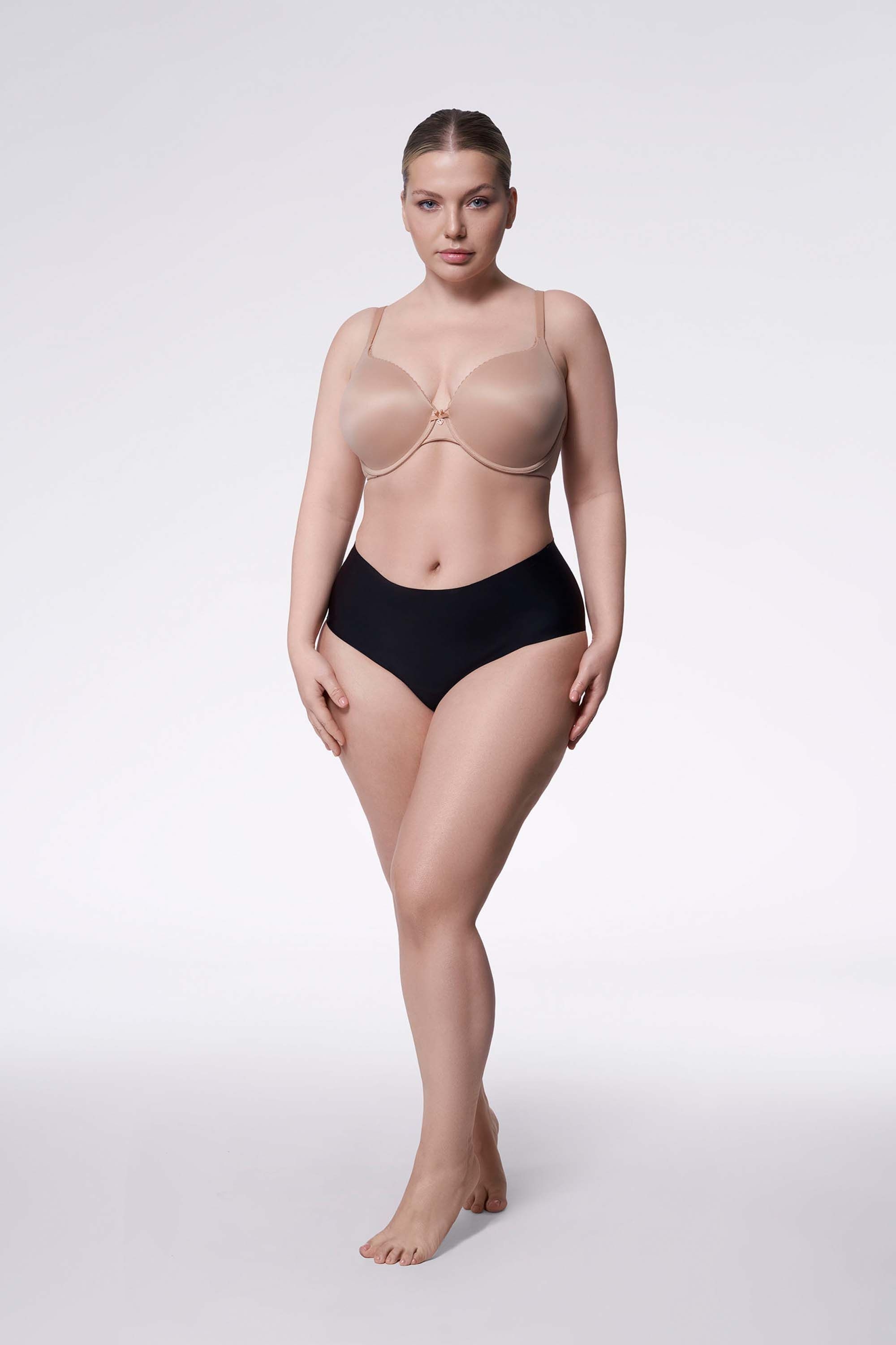 Figi 571 Panty Maxi Czarne