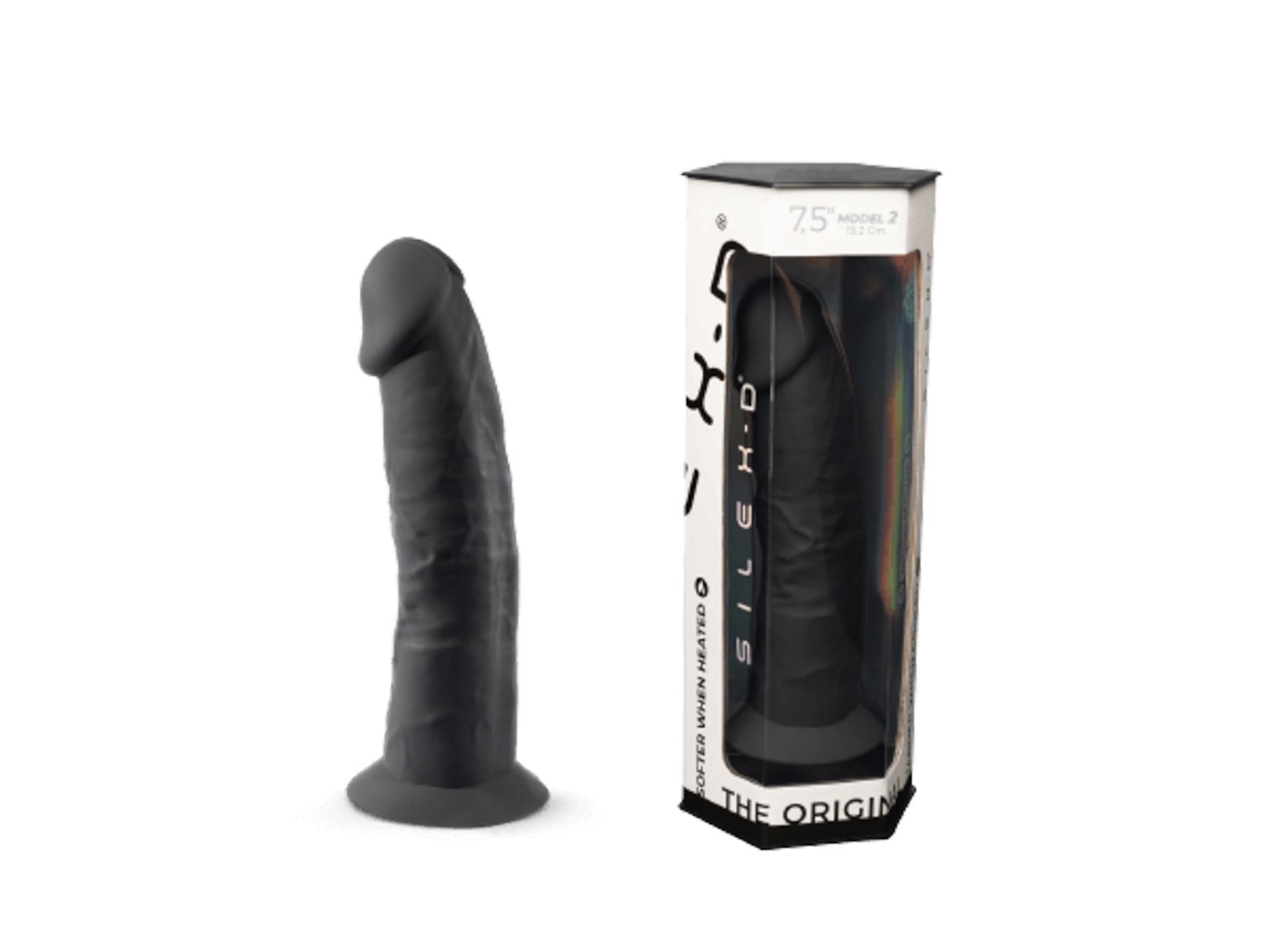 Dildo-S.D Model 2 ( 7.5"" ) BLACK BOX