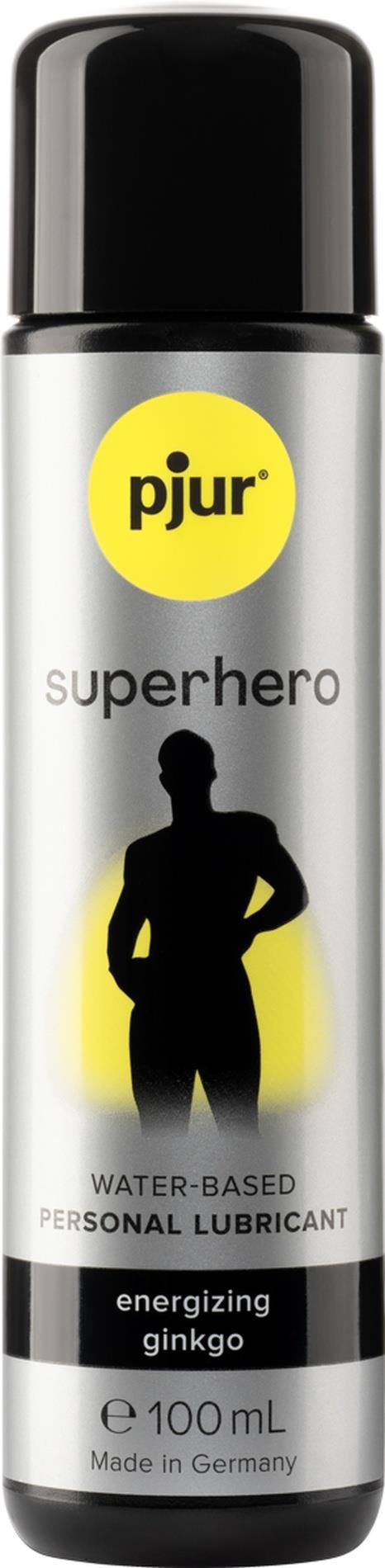 Pjur Superhero glide 100ml.EnergizinGinkgo lubricant