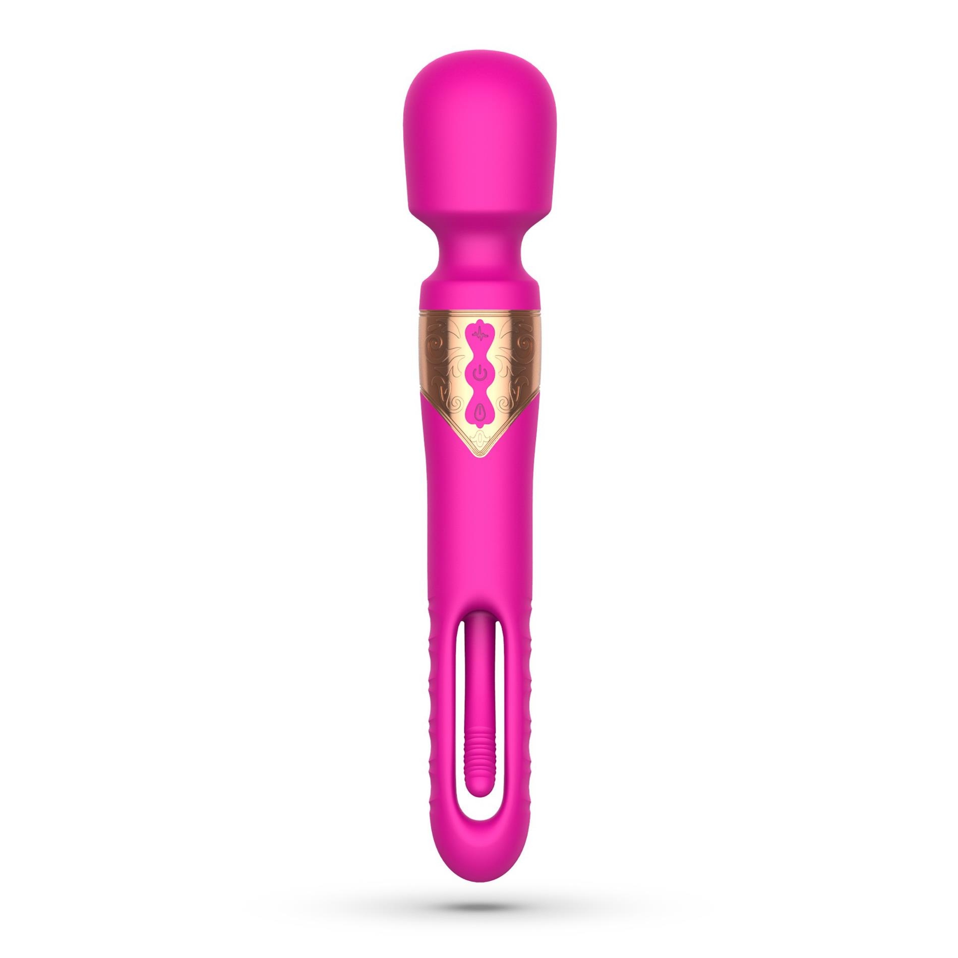 CRUSHIOUS BIG BEN DUAL MASSAGER WITH FLICKER