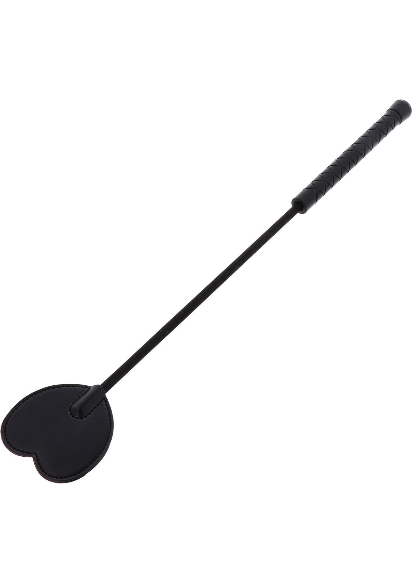 Packa z czarnym serduszkiem - Crop Whip Heart Black
