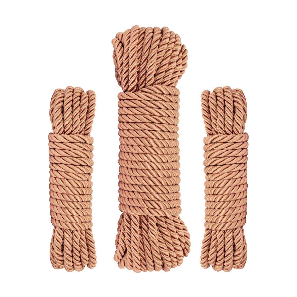 Rosy Gold – Rope Set – Luxury Bondage Ropes