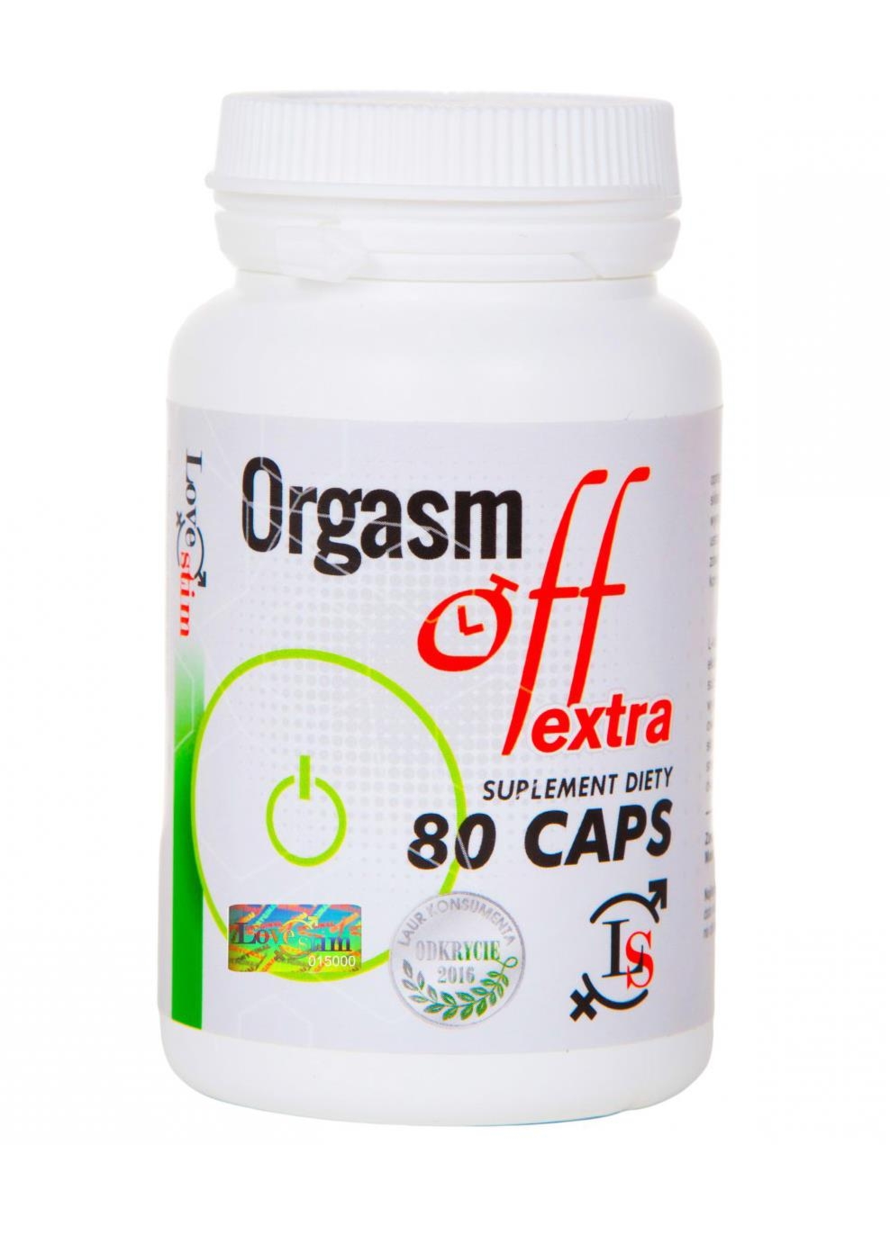 Suplement diety dla mężczyzn ORGASM OFF - Orgasm Off 80 kapsułek