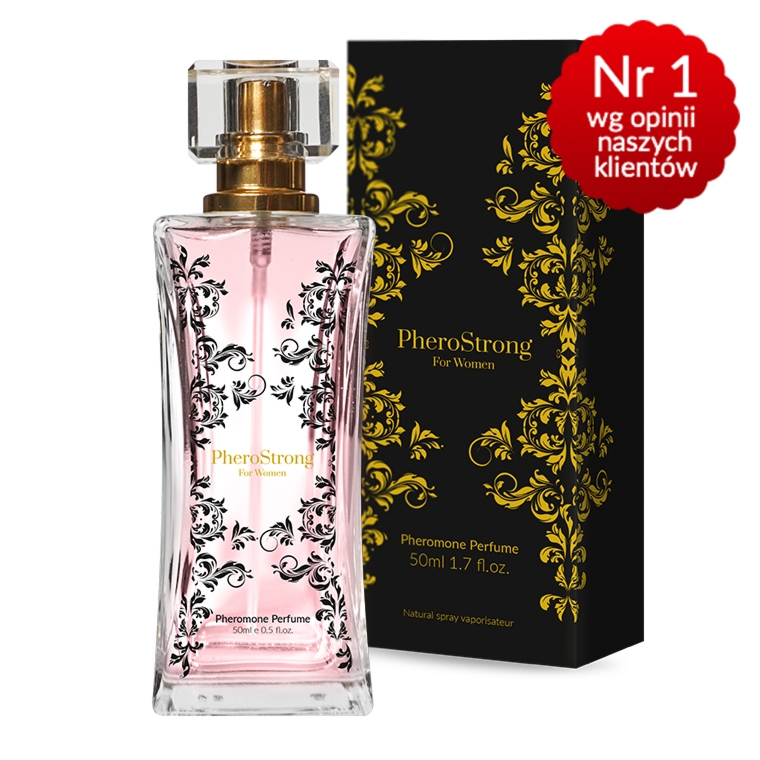 Perfumy PheroStrong z feromonami - damskie 50 ml - Nagroda Konsumentów - Najlepszy Produkt !!!