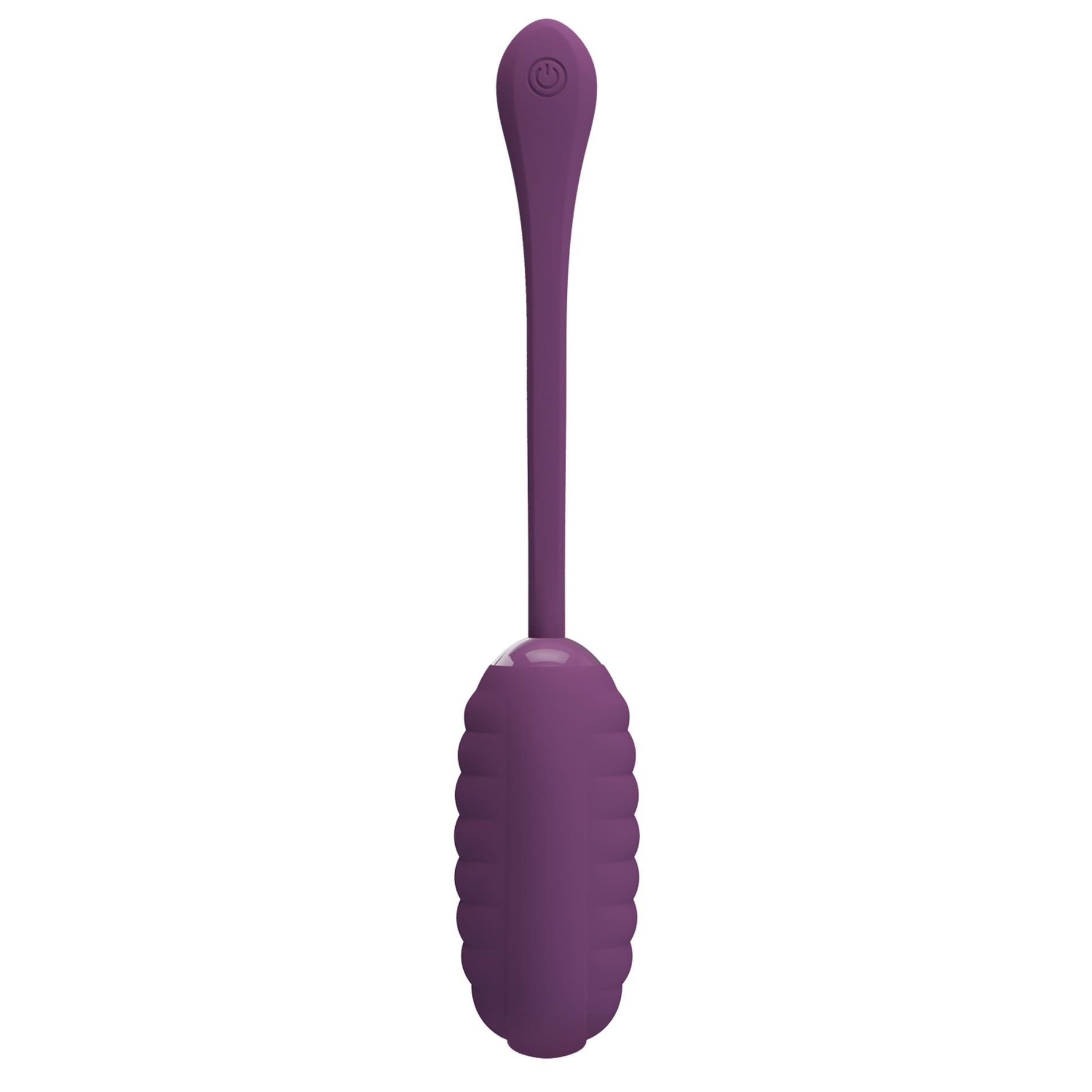 Wibrujące jajko bezprzewodowe sterowane aplikacją 12 trybów – Pretty Love Casper Purple