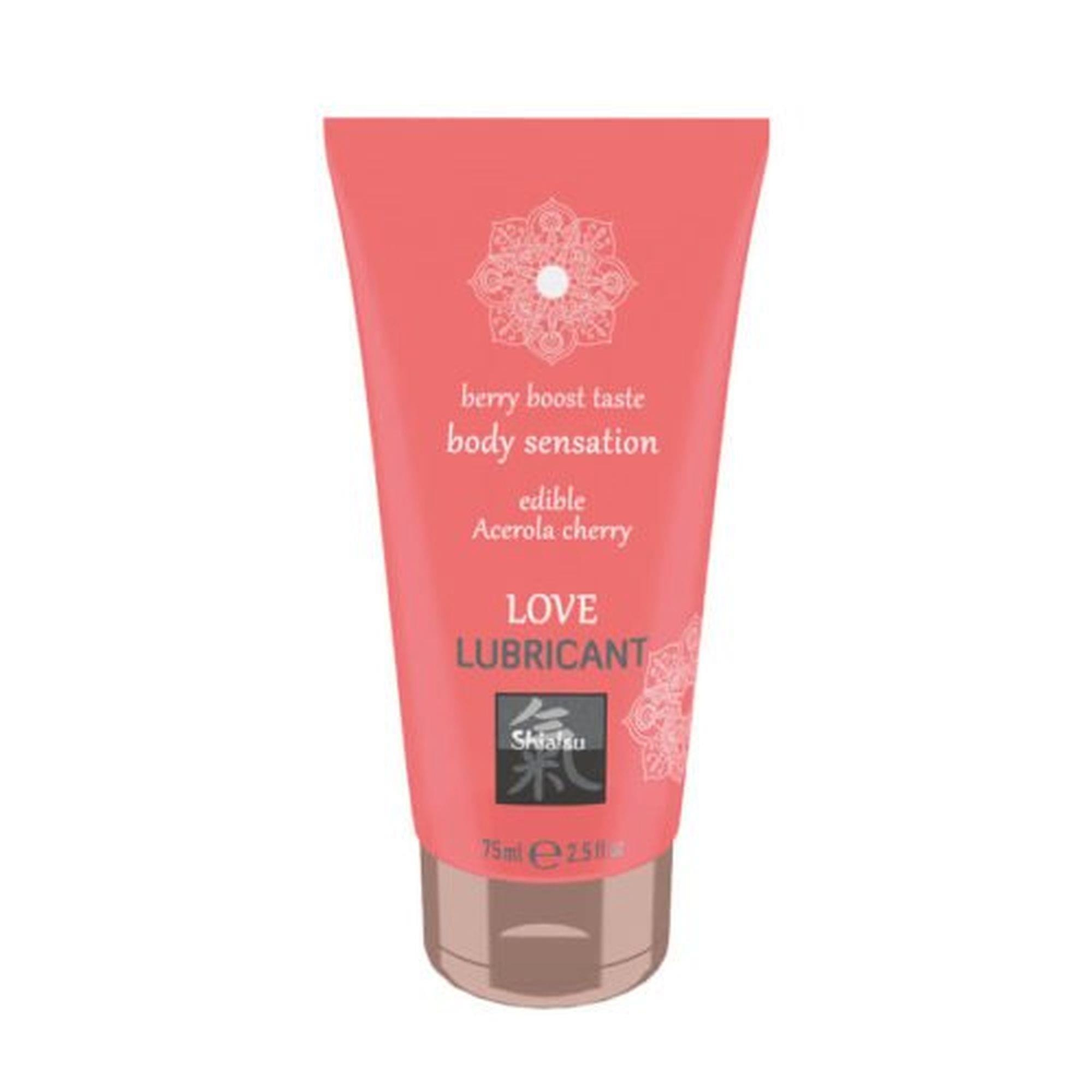 SHIATSU Love lubricant edible Acerola