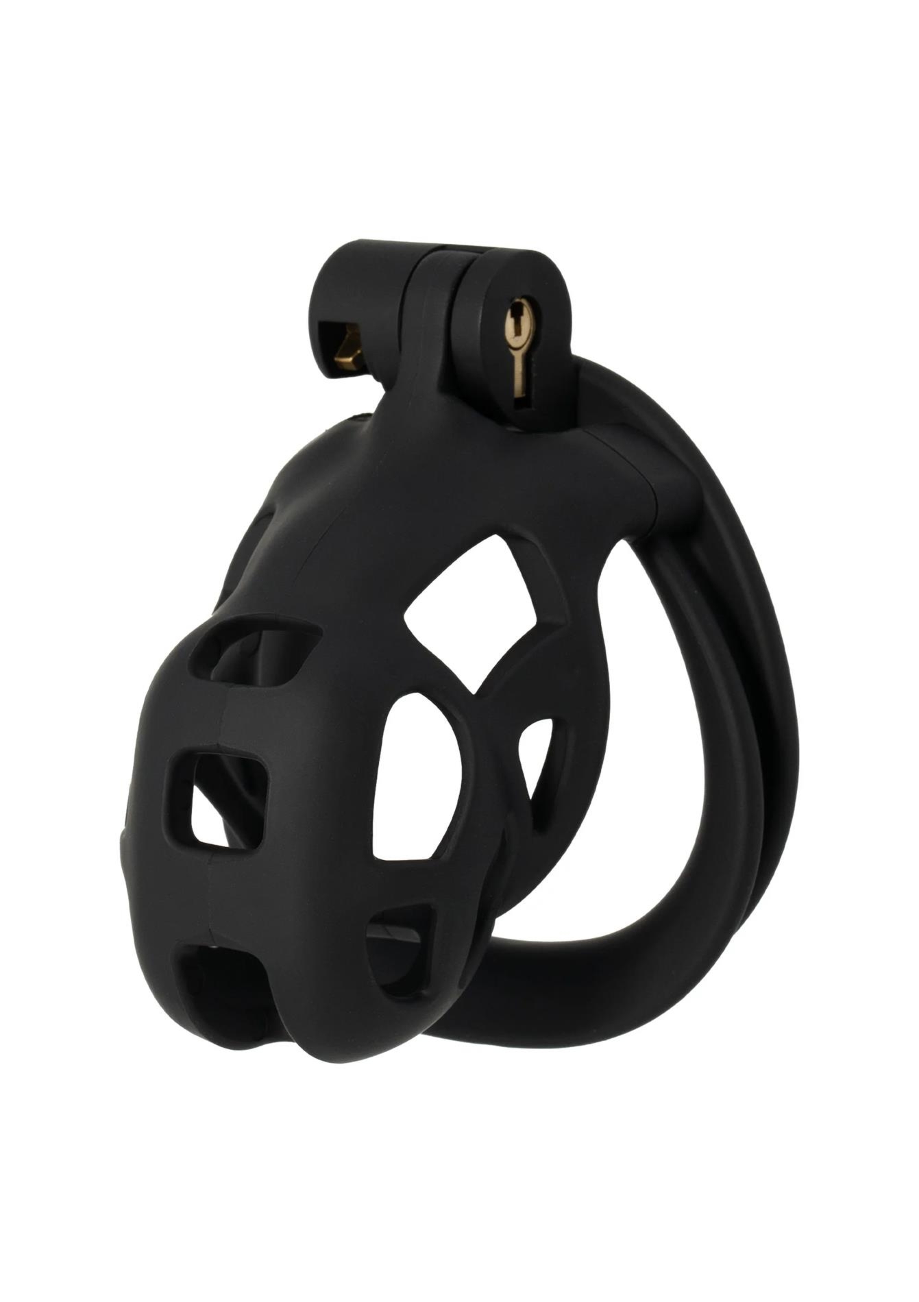 Penis Prison Cock Cage Short Black