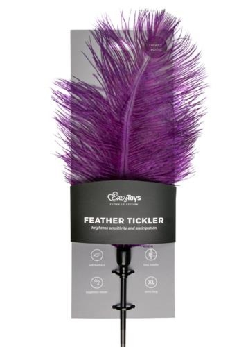 Piórko do łaskotania-Purple Feather Tickler