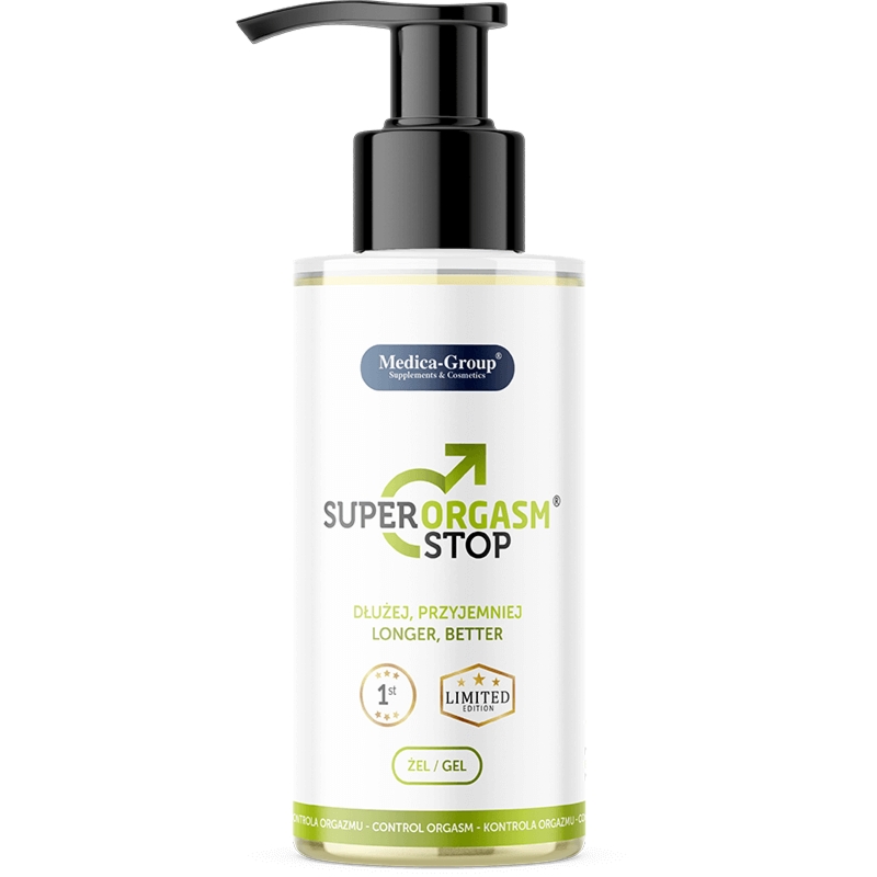 Super Orgasm Stop Przedwczesny Wytrysk Opóźnienie Orgazmu 150 ml - Nr 1 wśród KLIENTÓW !!!