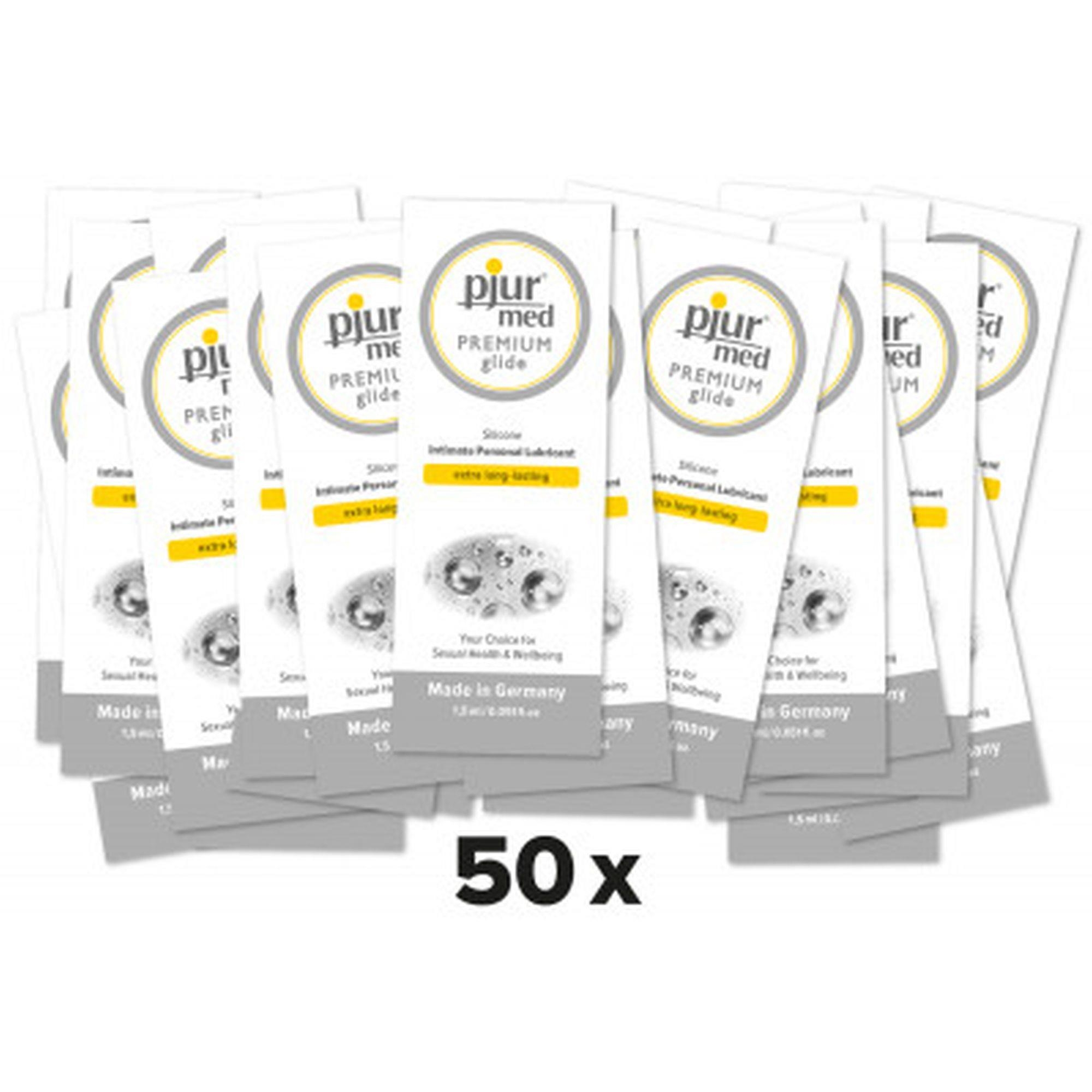 Pjur Med Premium glide 1,5ml.-siliconebased lubricant - 50 sztuk