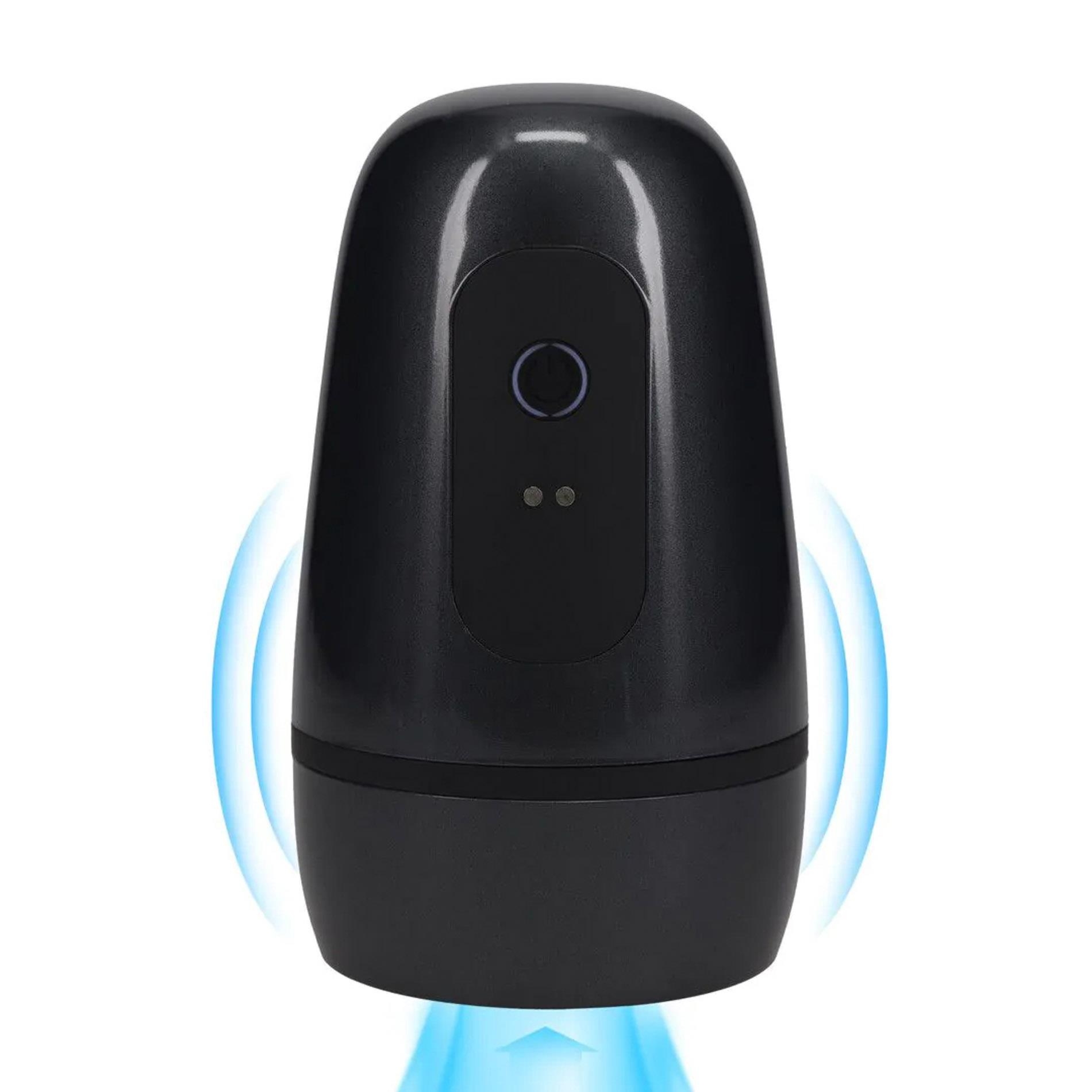 Pulsar - Negative Pressure Suction and Vibration Masturbator Pump - Gun Metal