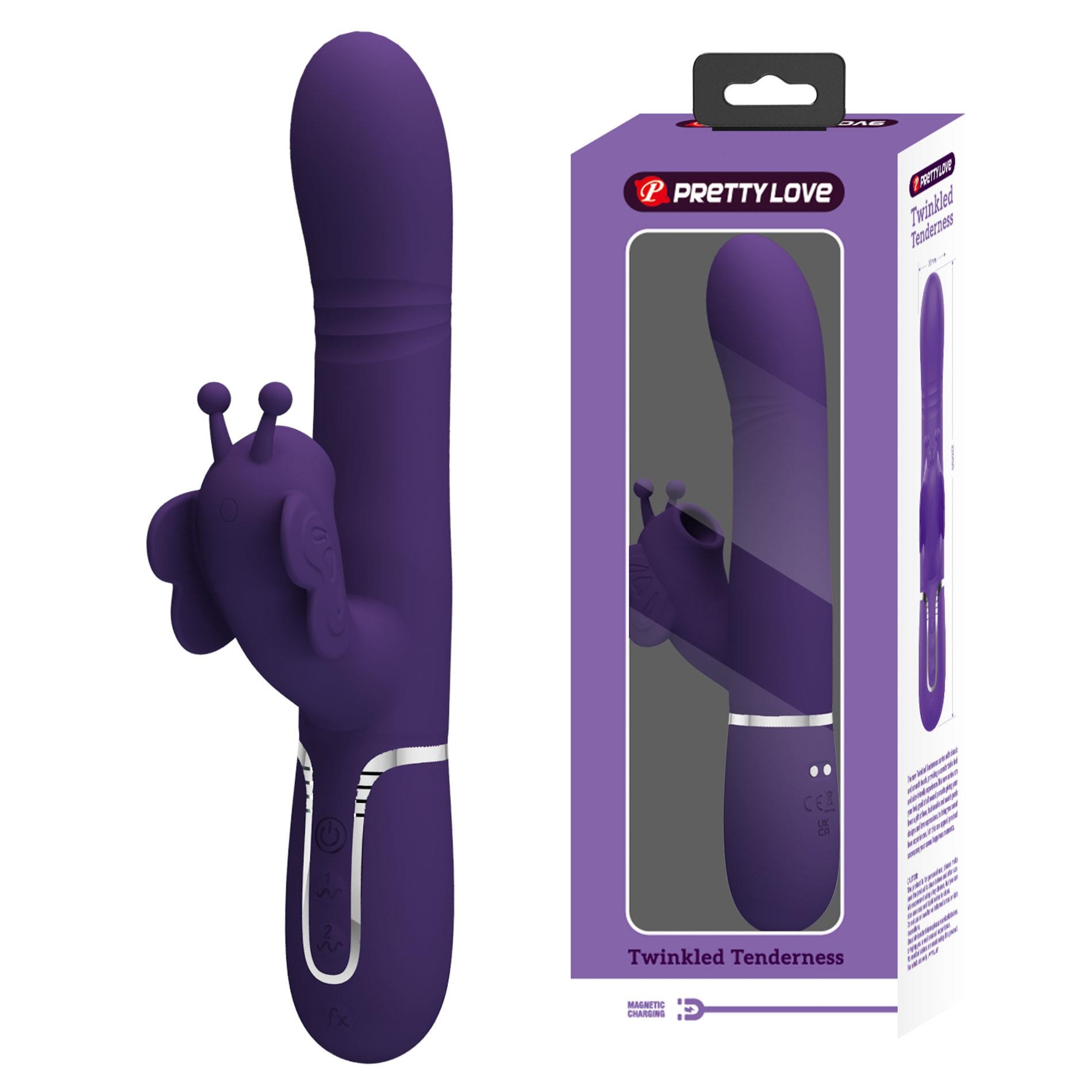 Pretty Love Twinkled Tenderness Purple – Rabbit Vibrator