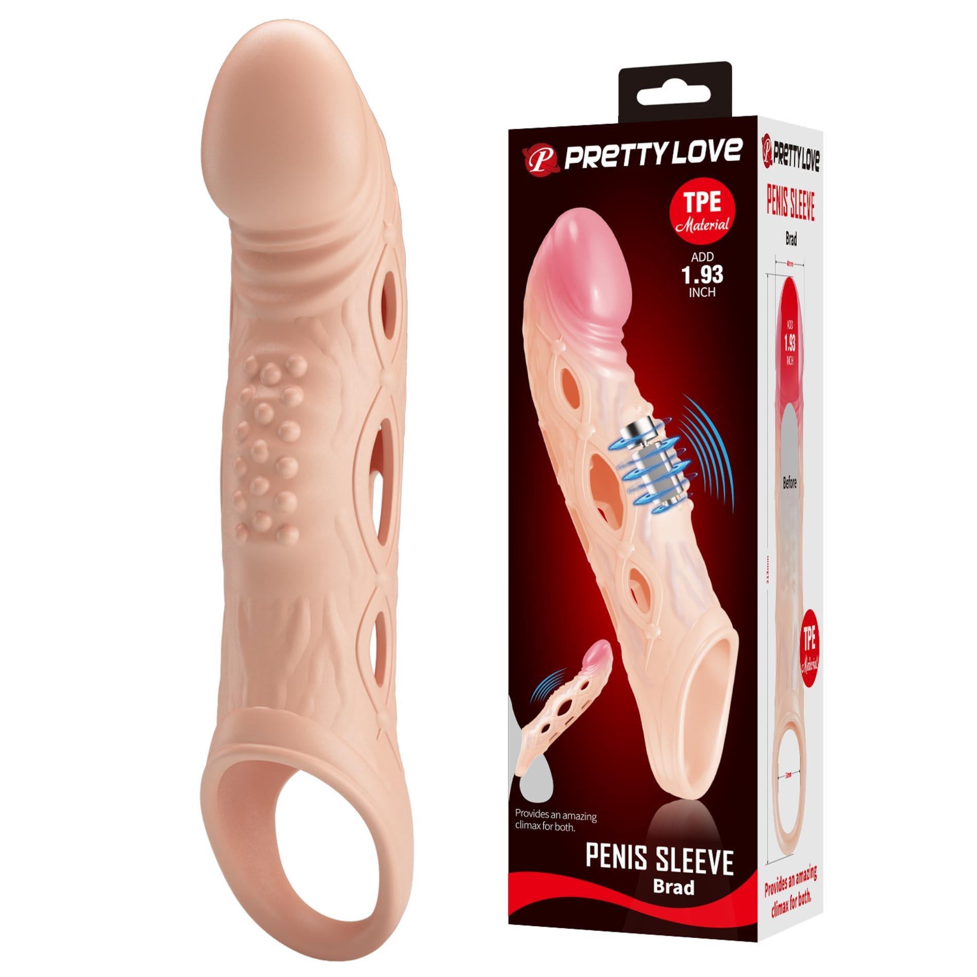 PRETTY LOVE - Penis Sleeve BRAD