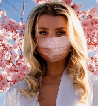 Maseczka ochronna wielokrotnego użytku - Kolor Biały