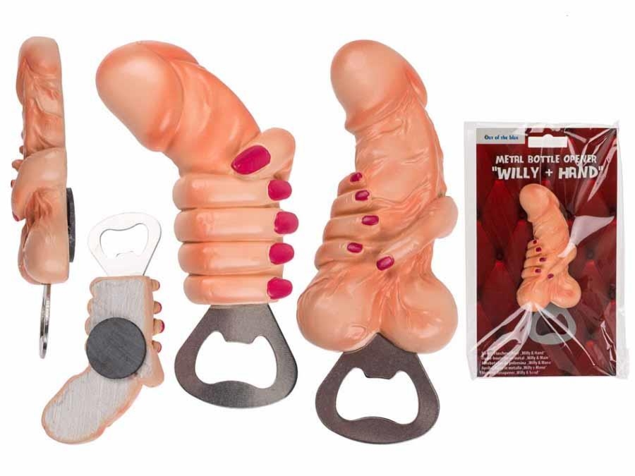 Otwieracz do piwa penis śmieszny gadżet prezent