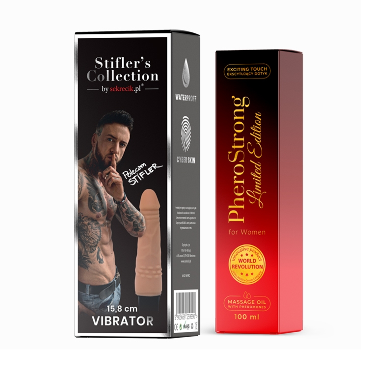 Wibrator Stifler's Collection by Sekrecik + Olejek PheroStrong damskie Limited Edition