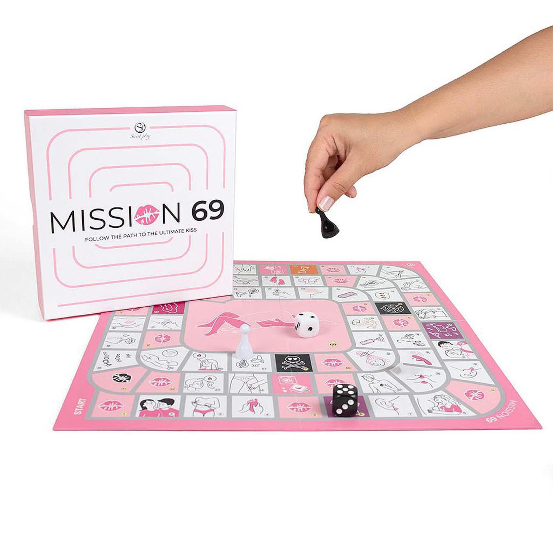 Gra planszowa dla par - MISSION 69 BOARD GAME