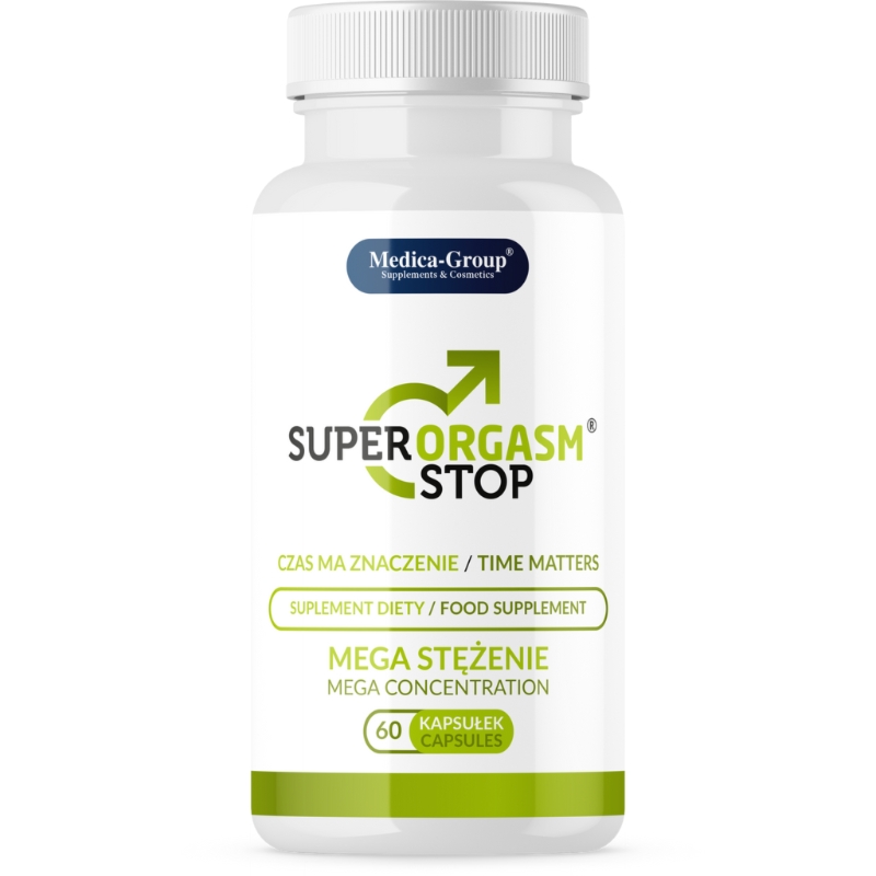 Super Orgasm Stop 60 kapsułek – Skuteczne Tabletki na Przedwczesny Wytrysk i Kontrolę Orgazmu - Nr 1 wśród KLIENTÓW