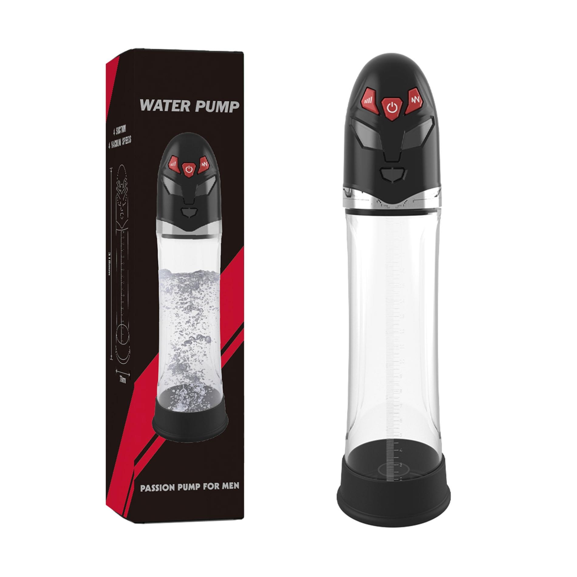 Pompka- PASSION PUMP, PREMIUM RECHARGEABLE AUTOMATIC WATERPROOF PUMP