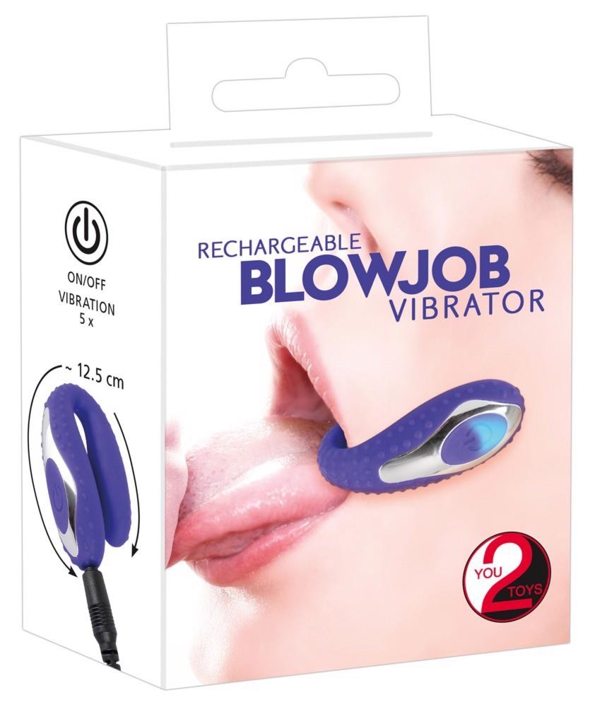 Wibrator dla Par - Blow Job Vibe Purple