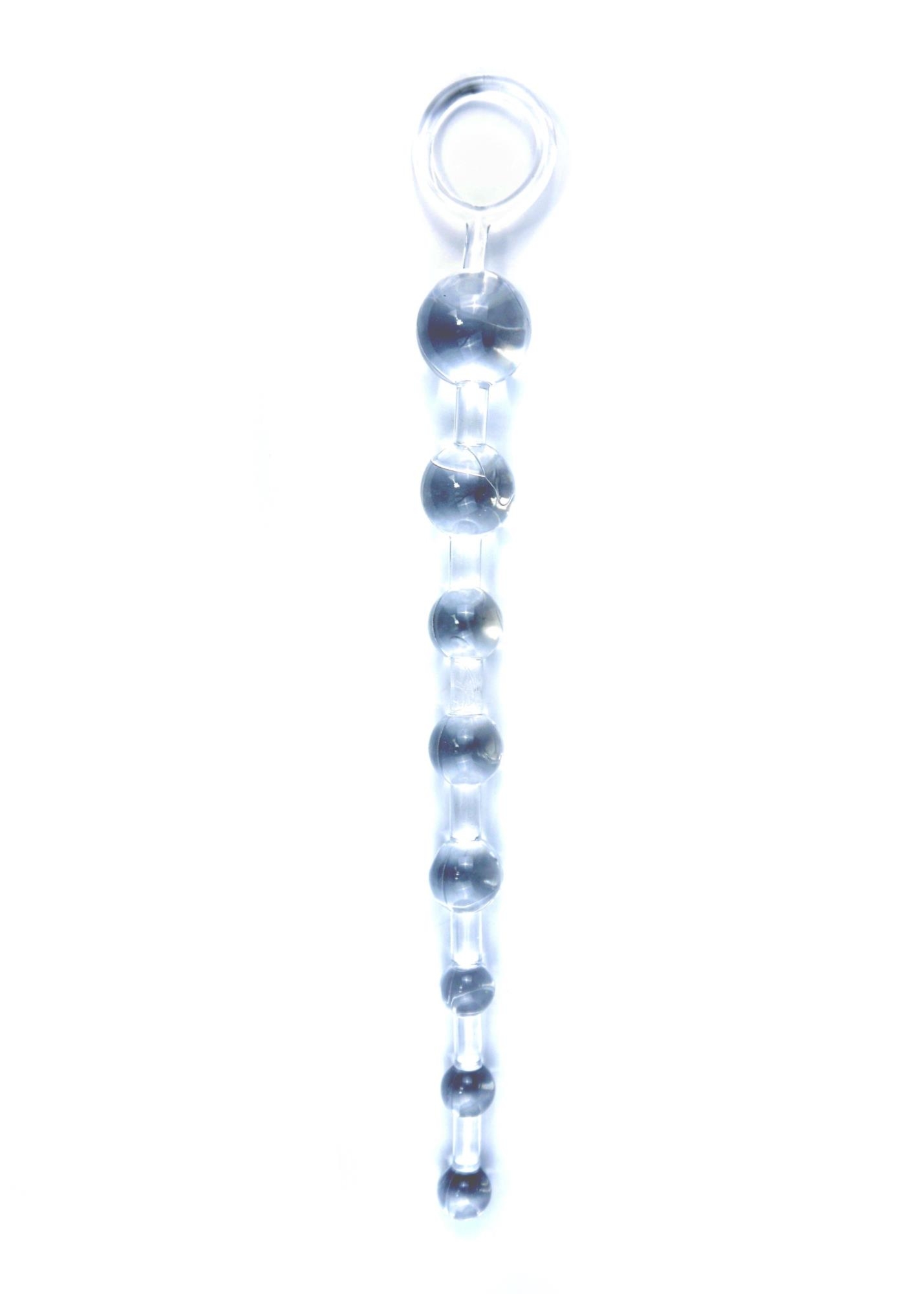 Kulki-Jelly Anal 10 Beads Clear