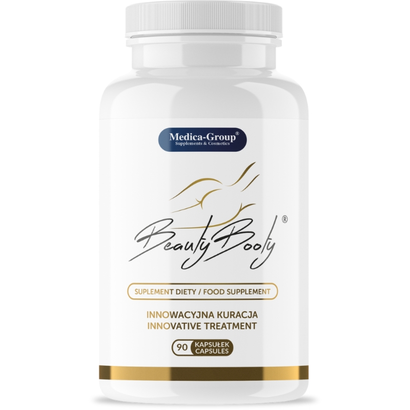 BeautyBooty na Piękne, Jędrne Pośladki Bez Cellulitu - 90 kaps. - Nr 1 wśród KLIENTÓW !!!