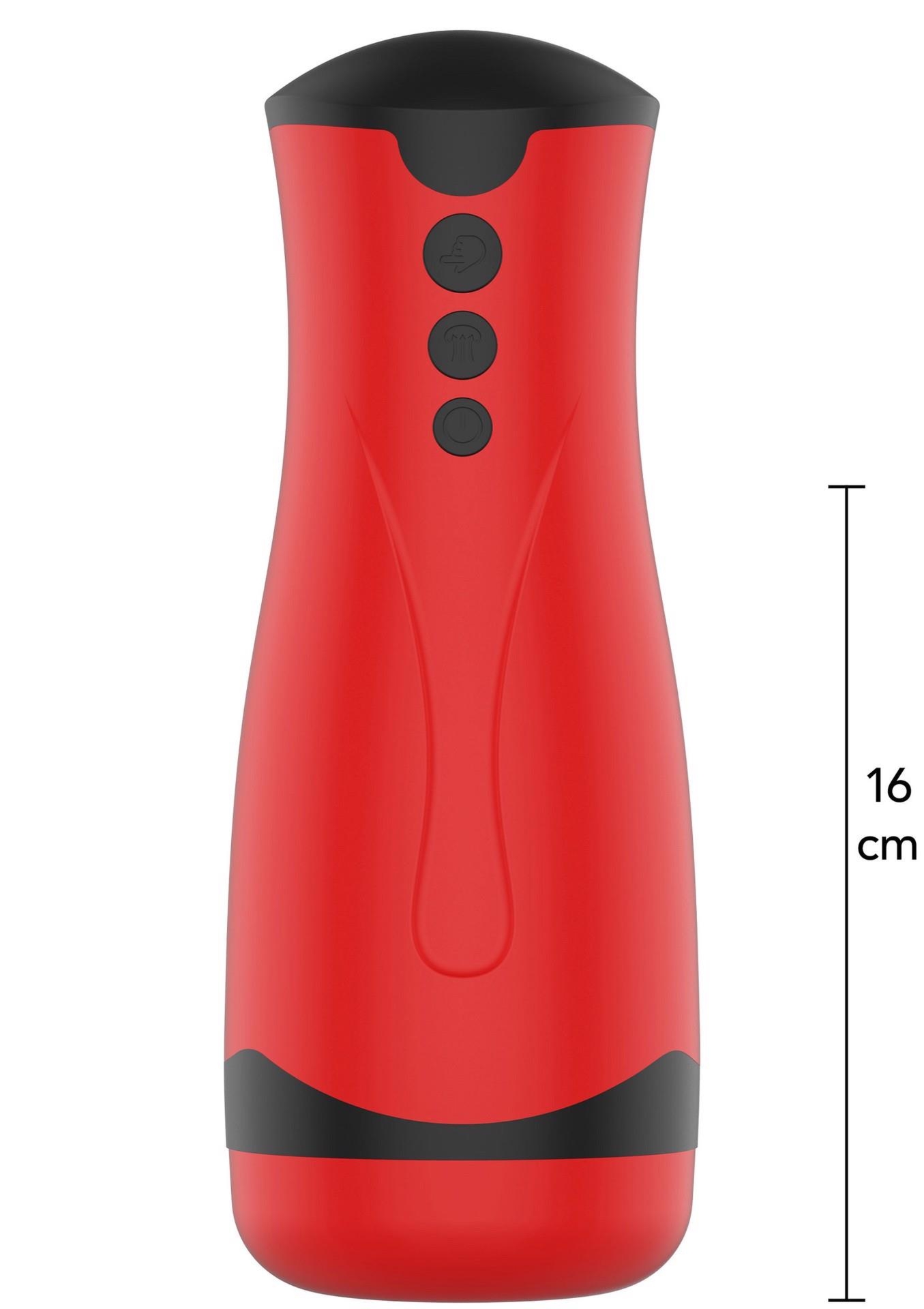 Super Suction Masturbator Red