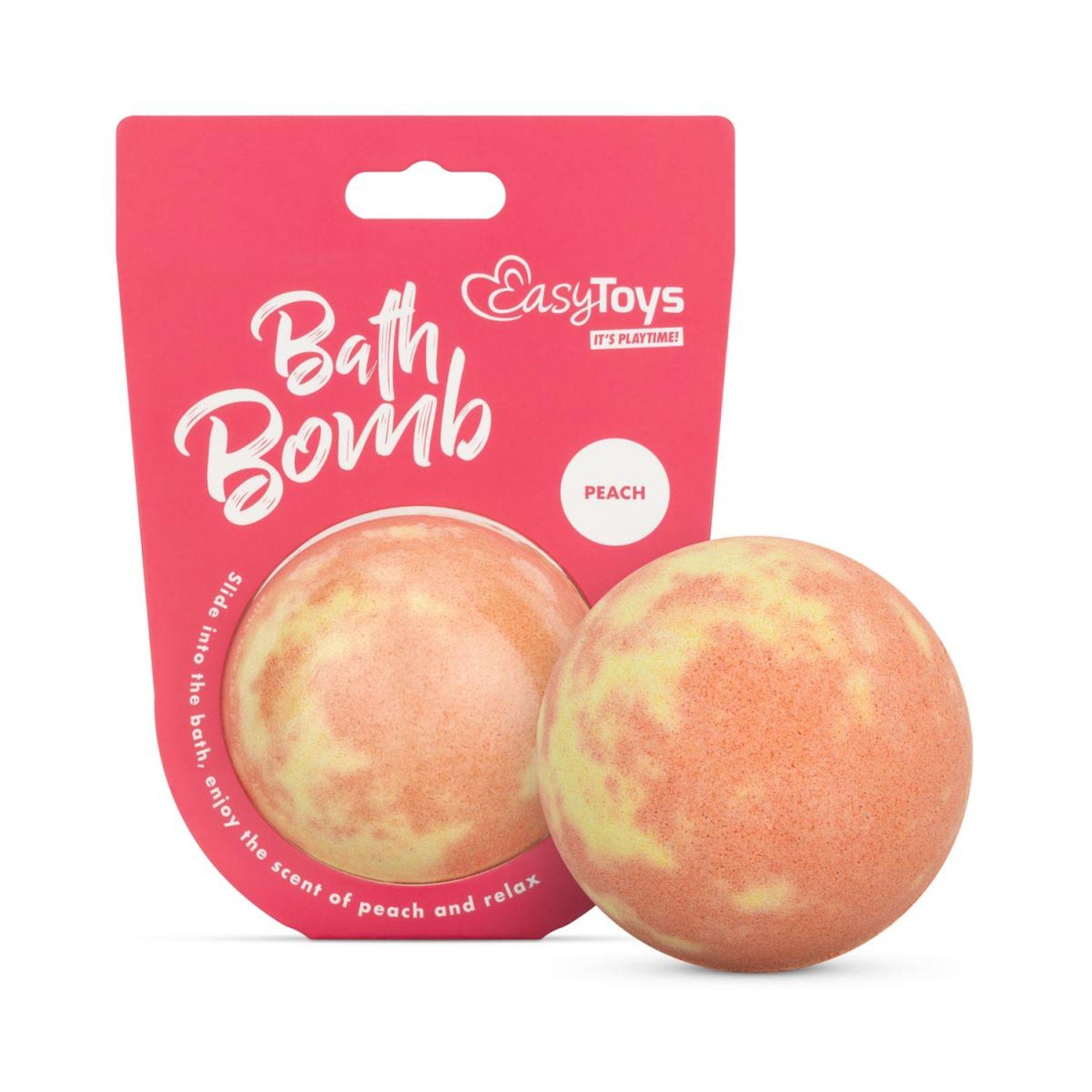 Musująca kula do kąpieli Bath Bomb Peach – soczysta brzoskwinia relaks premium hit kąpielowy