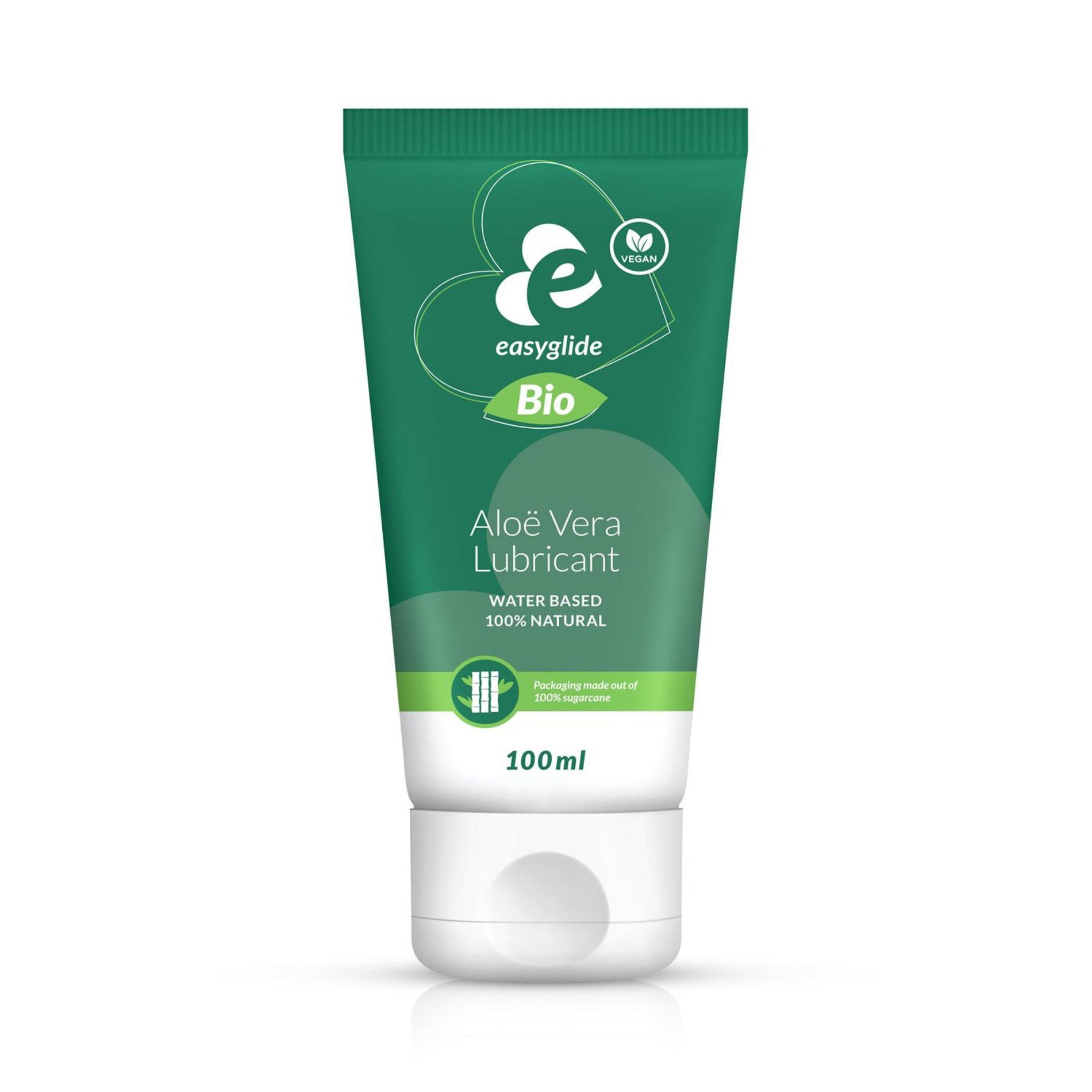 EasyGlide - Bio & Natural Waterbased Lubricant Aloe Vera 100 ml