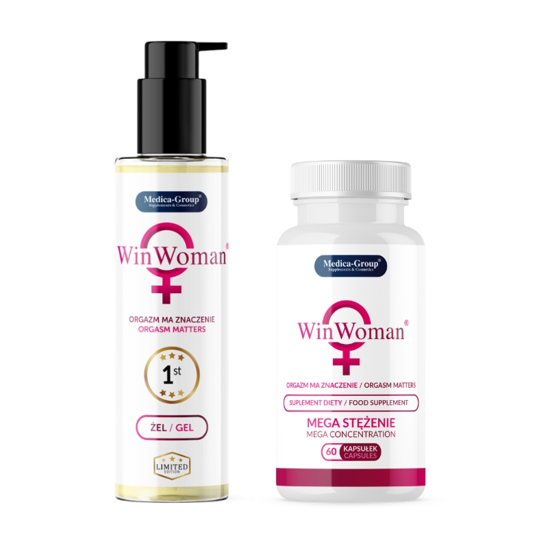 WinWoman - na Pobudzenie Orgazmu - 150 ml + 60 kaps. - Nr 1 wśród KLIENTÓW !!!