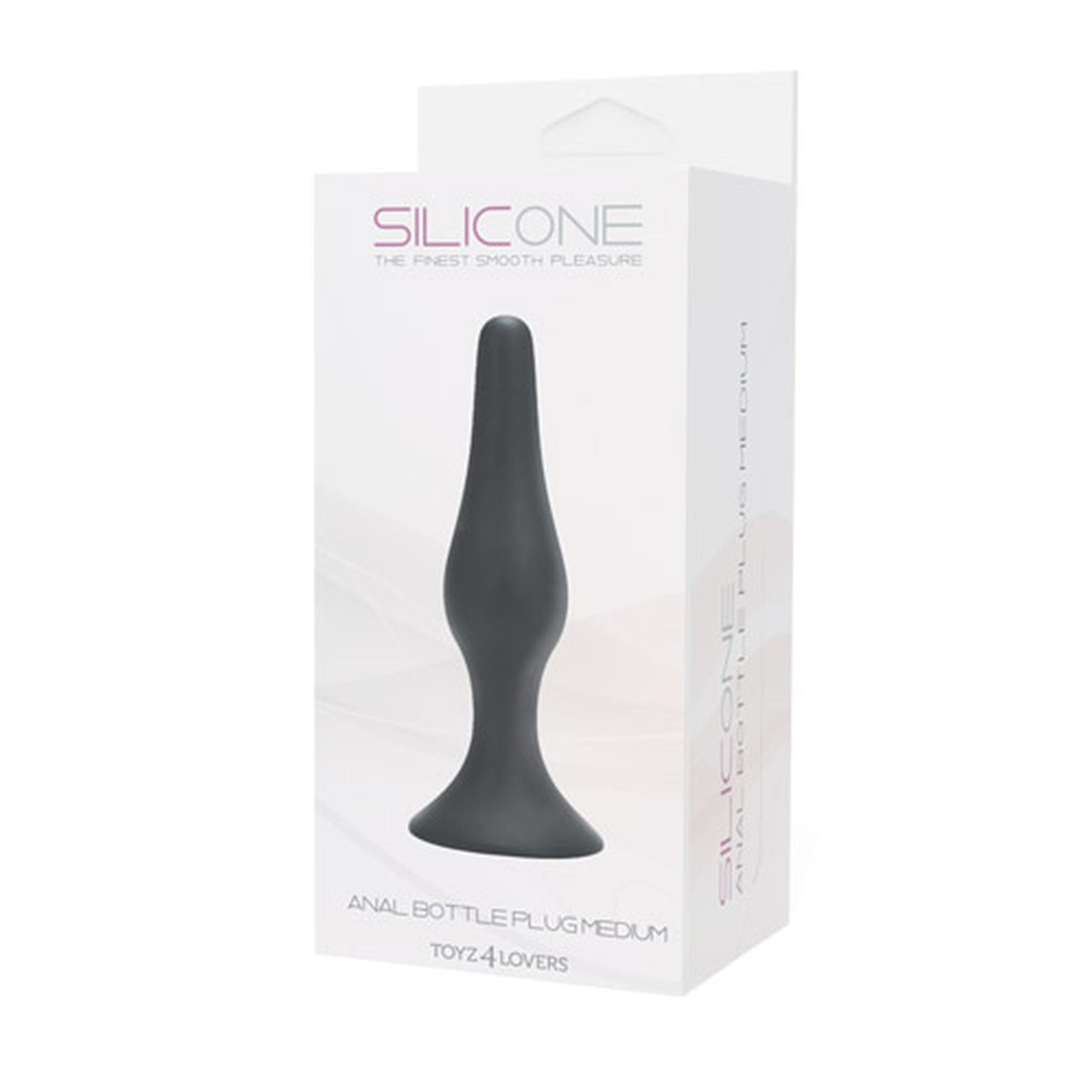PLUG ANALE ANAL BOTTLE PLUG SILICONE MEDIUM
