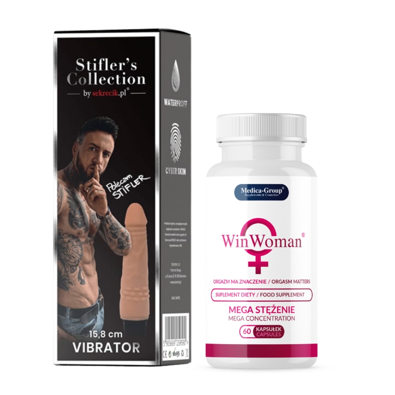 Wibrator Stifler's Collection by Sekrecik + WinWoman Kapsułki