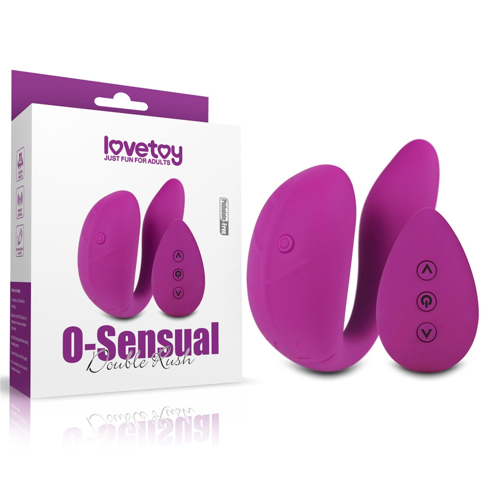 Wibrator dla Par - O-Sensual Double Rush