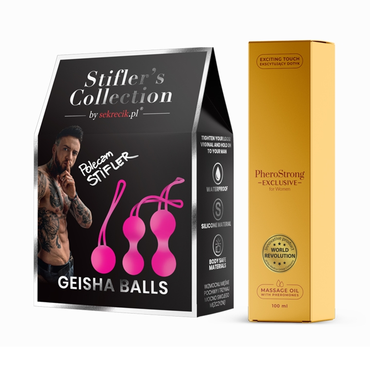 Kulki Gejszy Stifler's Collection by Sekrecik + Olejek PheroStrong damskie Exclusive