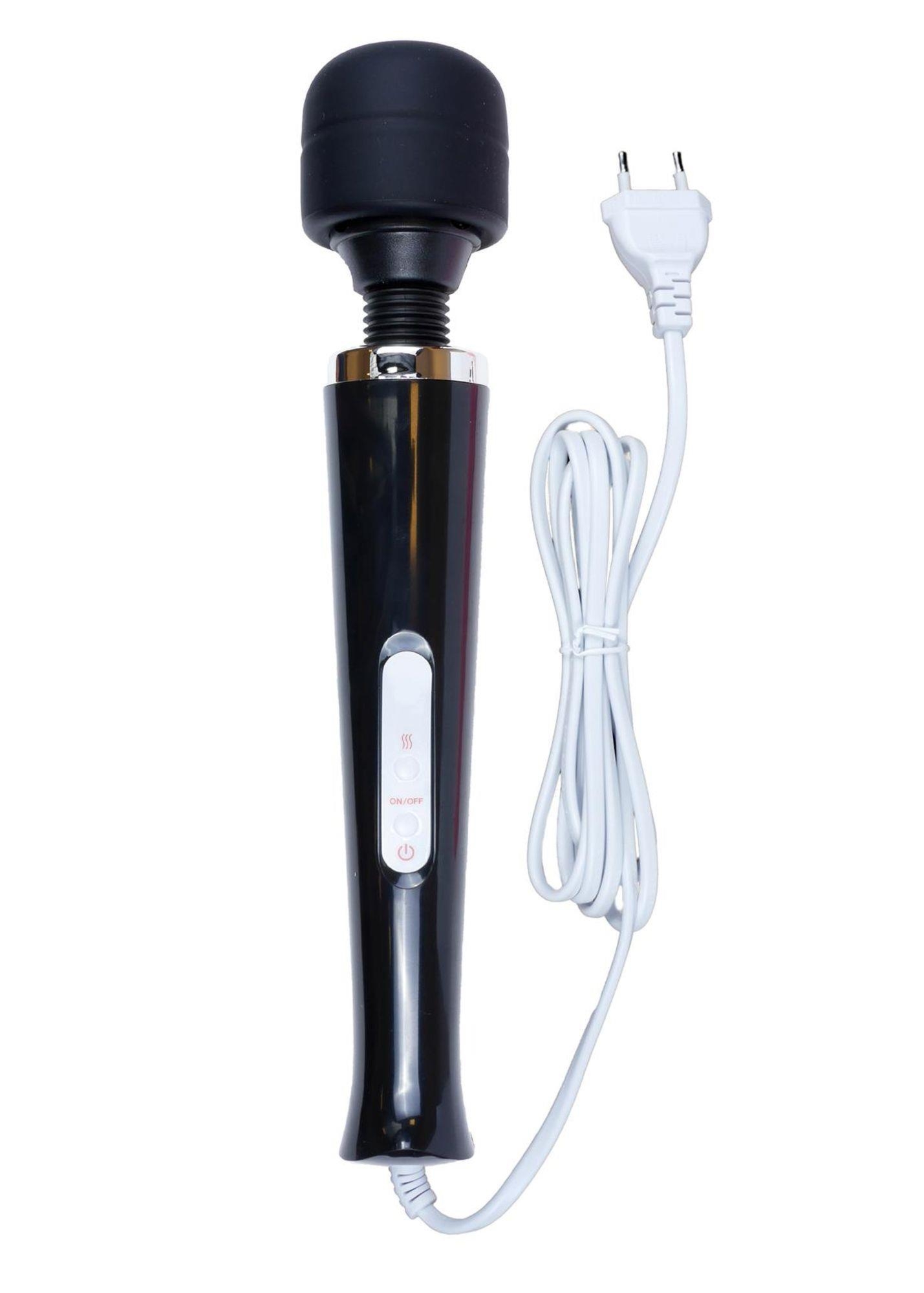 Masażer wibracyjny typu wand – Magic Massager Wand Cable Black