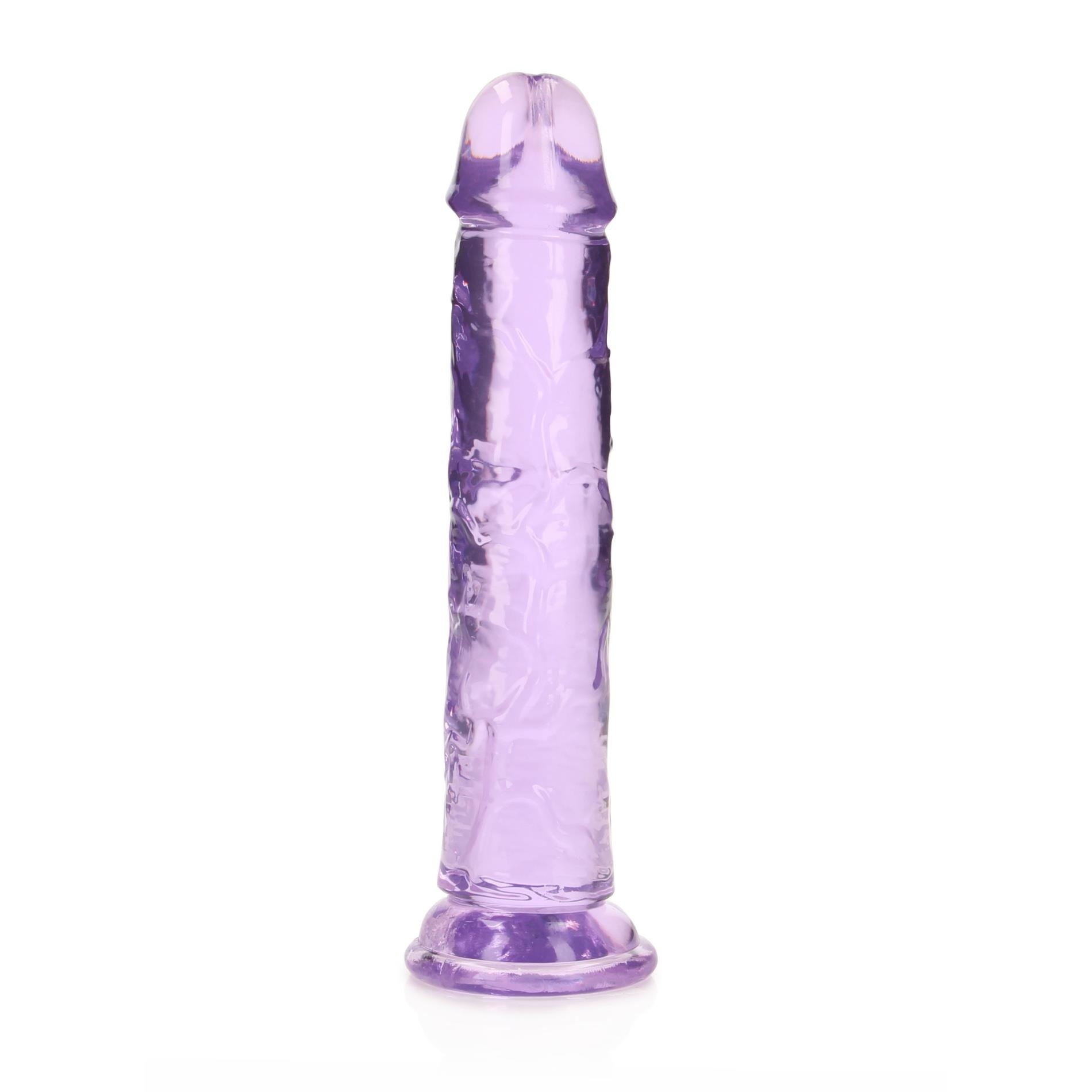 Straight Realistic Dildo with Suction Cup - 7" / 18