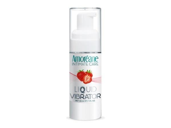 Liquid Vibrator Strawberry 30ml.